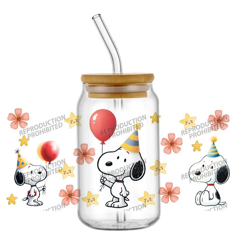 Art Craft Love - Popular Lovely Dog Happy Birthday Painting