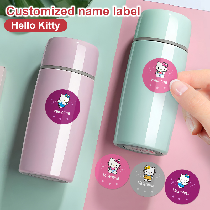 Art Craft Love - Hello Kitty Personalized Name Stickers Lovely