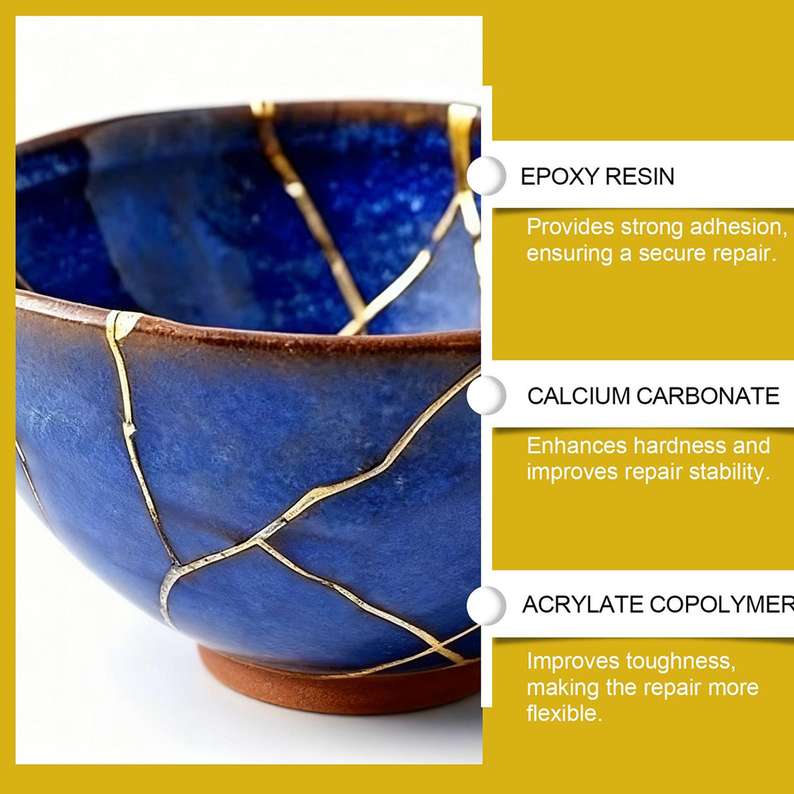 Japanese Pottery Gold Repair K - огляд і ціна Art Craft Workshop