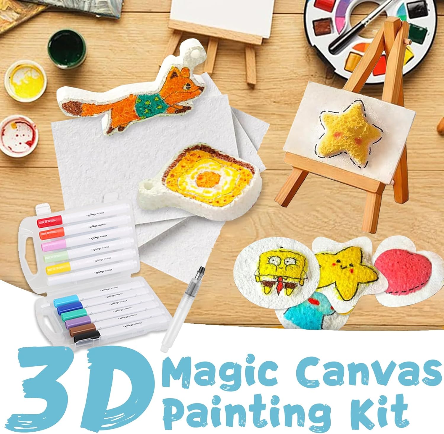 3D Puffy Foam Texture Painting - огляд і ціна Art Craft Paper