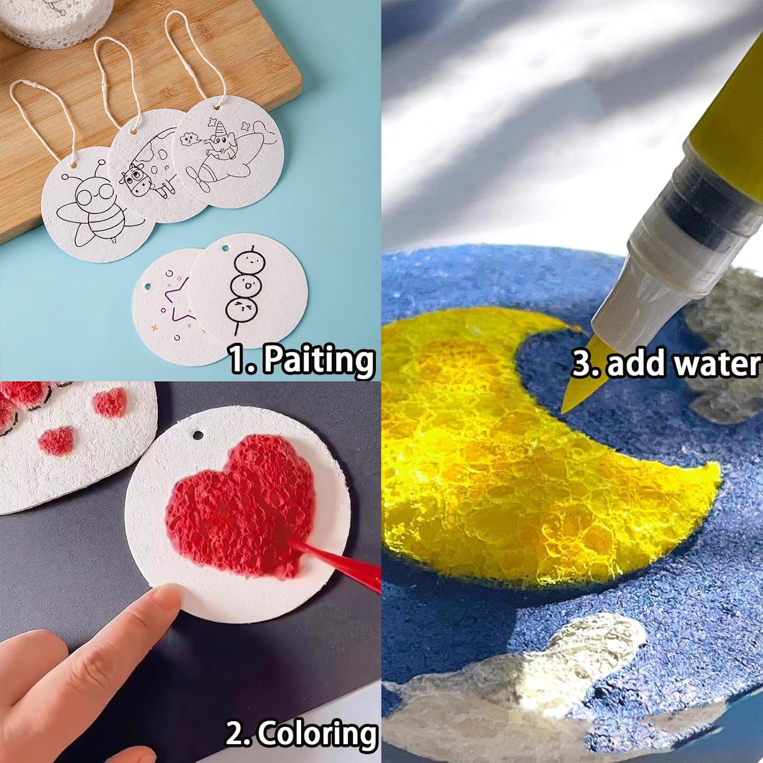 3D Puffy Foam Texture Painting - огляд і ціна Art Craft Paper