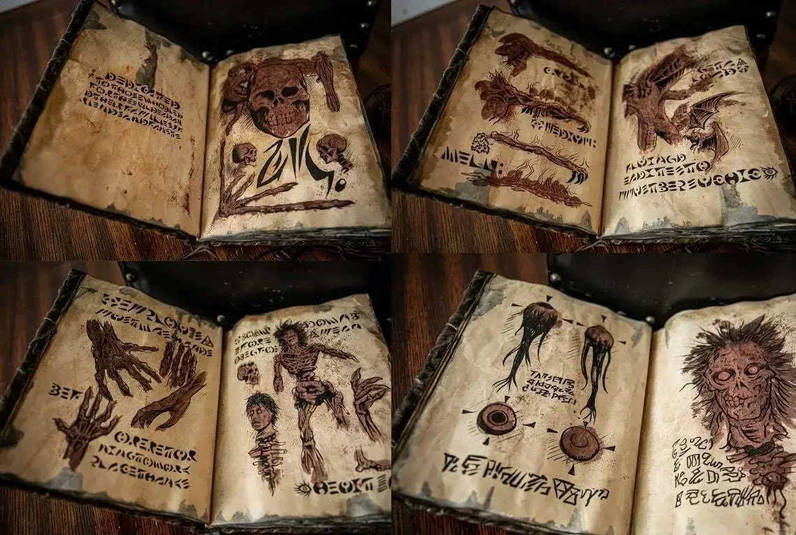 Vintage Necronomicon - Dark Ma - огляд і ціна Art Craft Book
