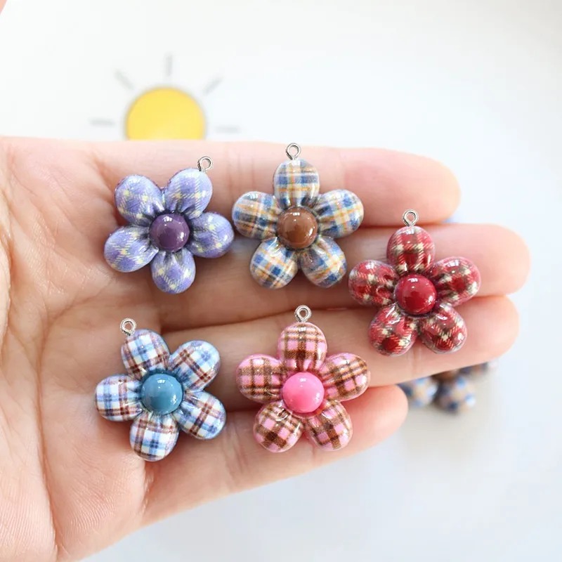 10Pcs Sweet Flower Planar Resi - огляд і ціна Art Craft Bag