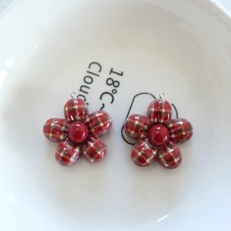 10Pcs Sweet Flower Planar Resi - огляд і ціна Art Craft Bag