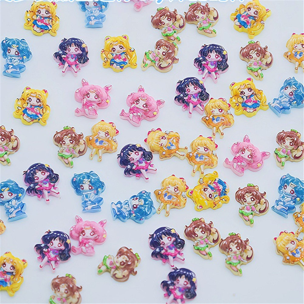 20Pcs Resin Mini Sailor Moon U - огляд і ціна Art Craft Japan