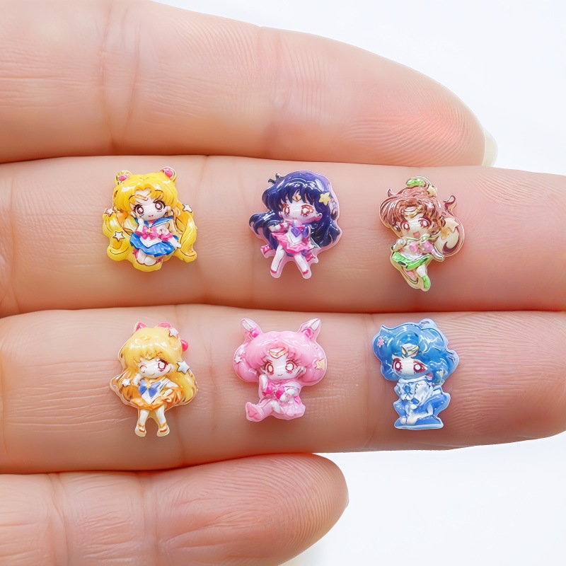 20Pcs Resin Mini Sailor Moon U - огляд і ціна Art Craft Japan