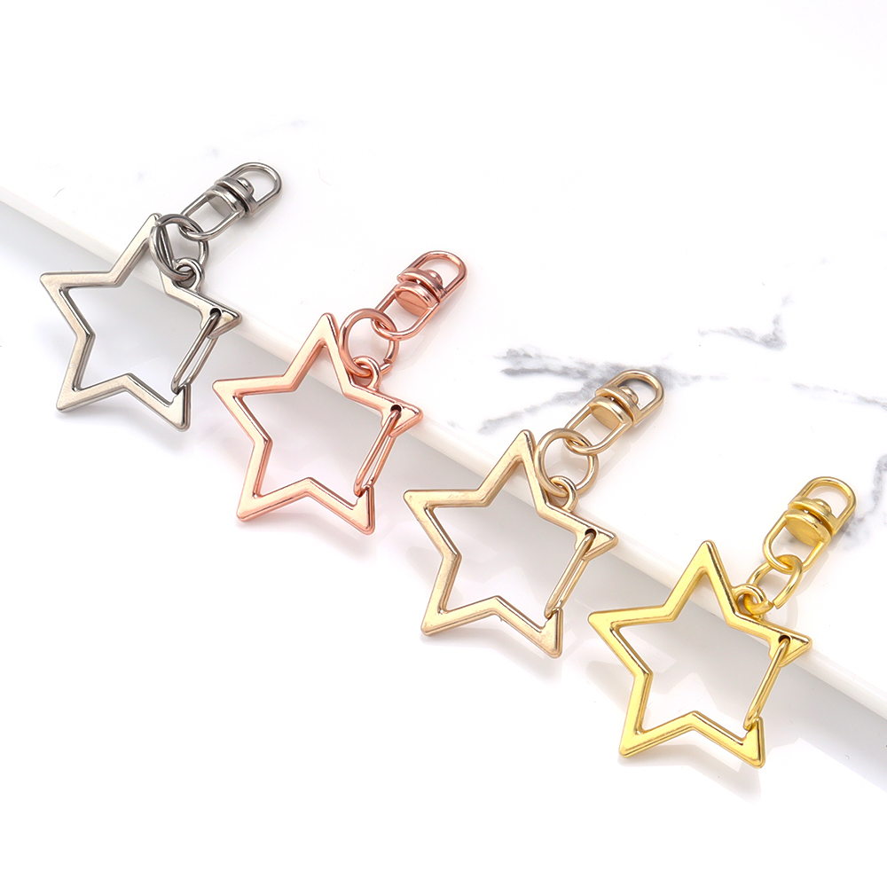 10Pcs Alloy Star Shaped Snap K - огляд і ціна Art Craft Gifts