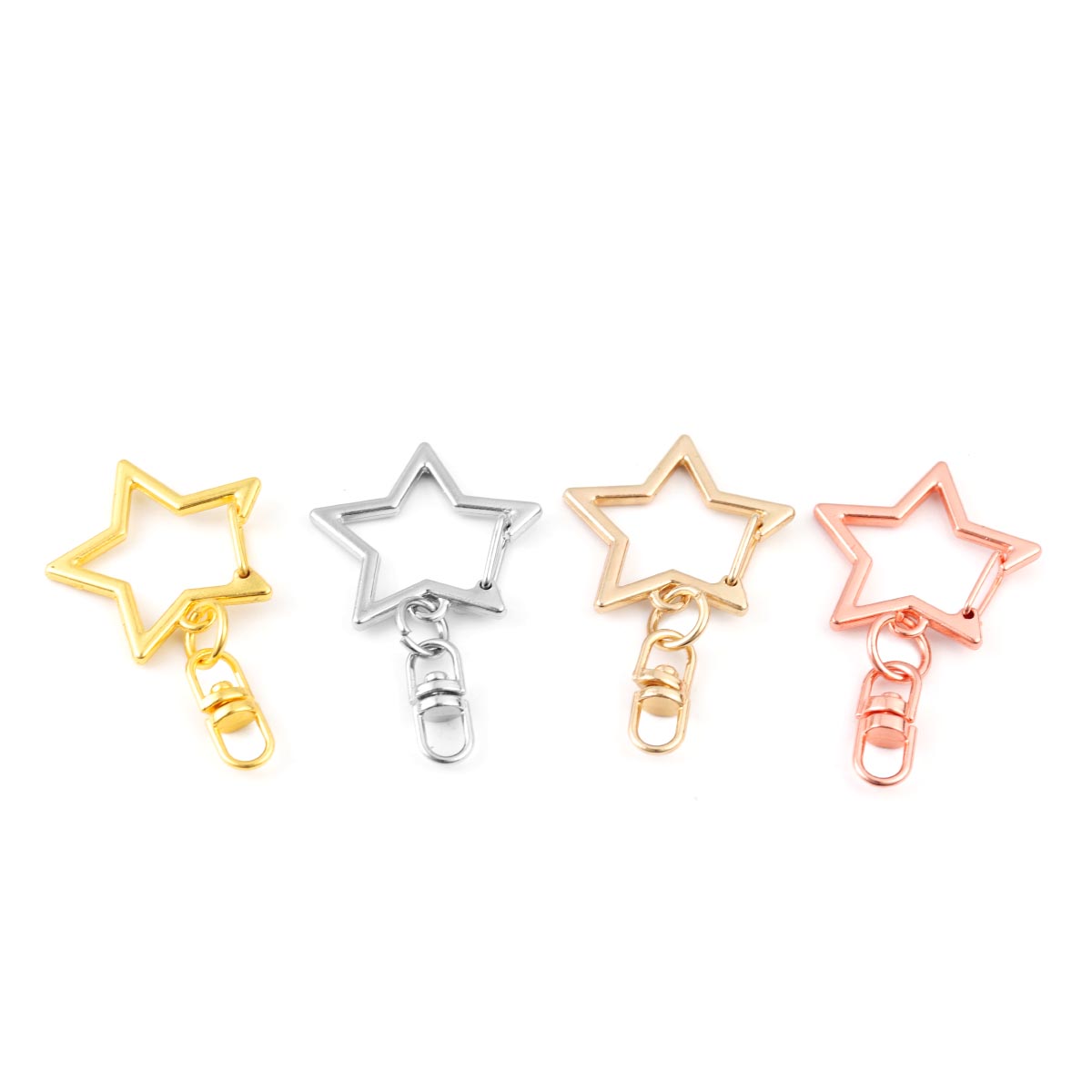 10Pcs Alloy Star Shaped Snap K - огляд і ціна Art Craft Gifts