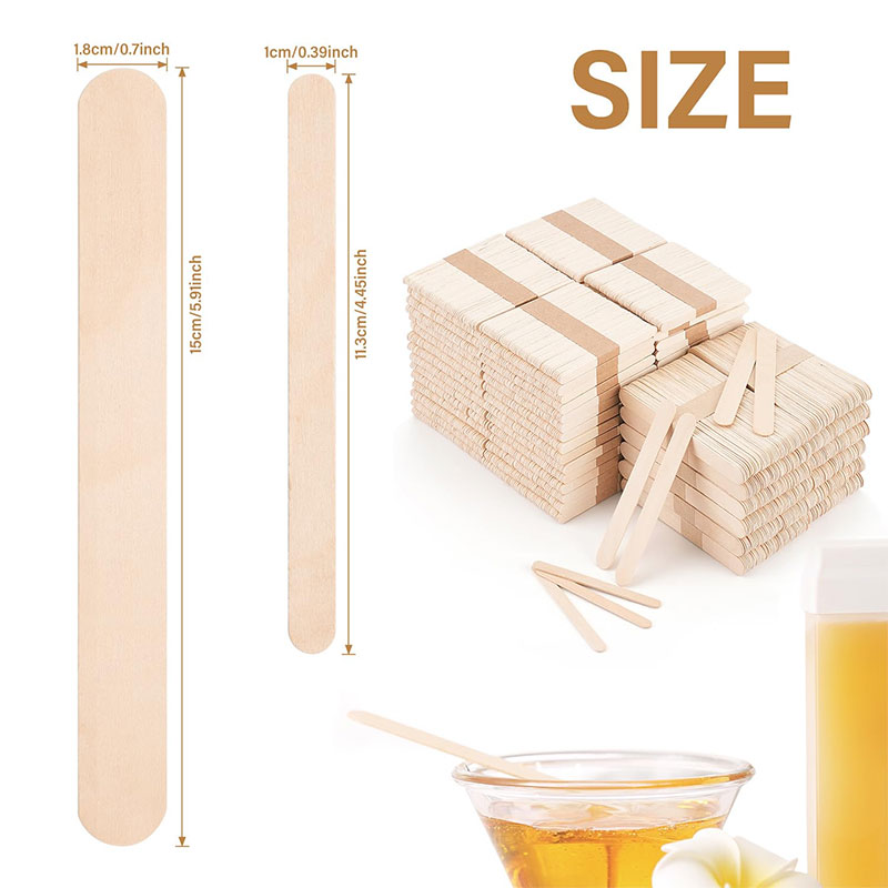 50PCS Popsicle Sticks Natural  - огляд і ціна Art Craft With Ice Cream Stick