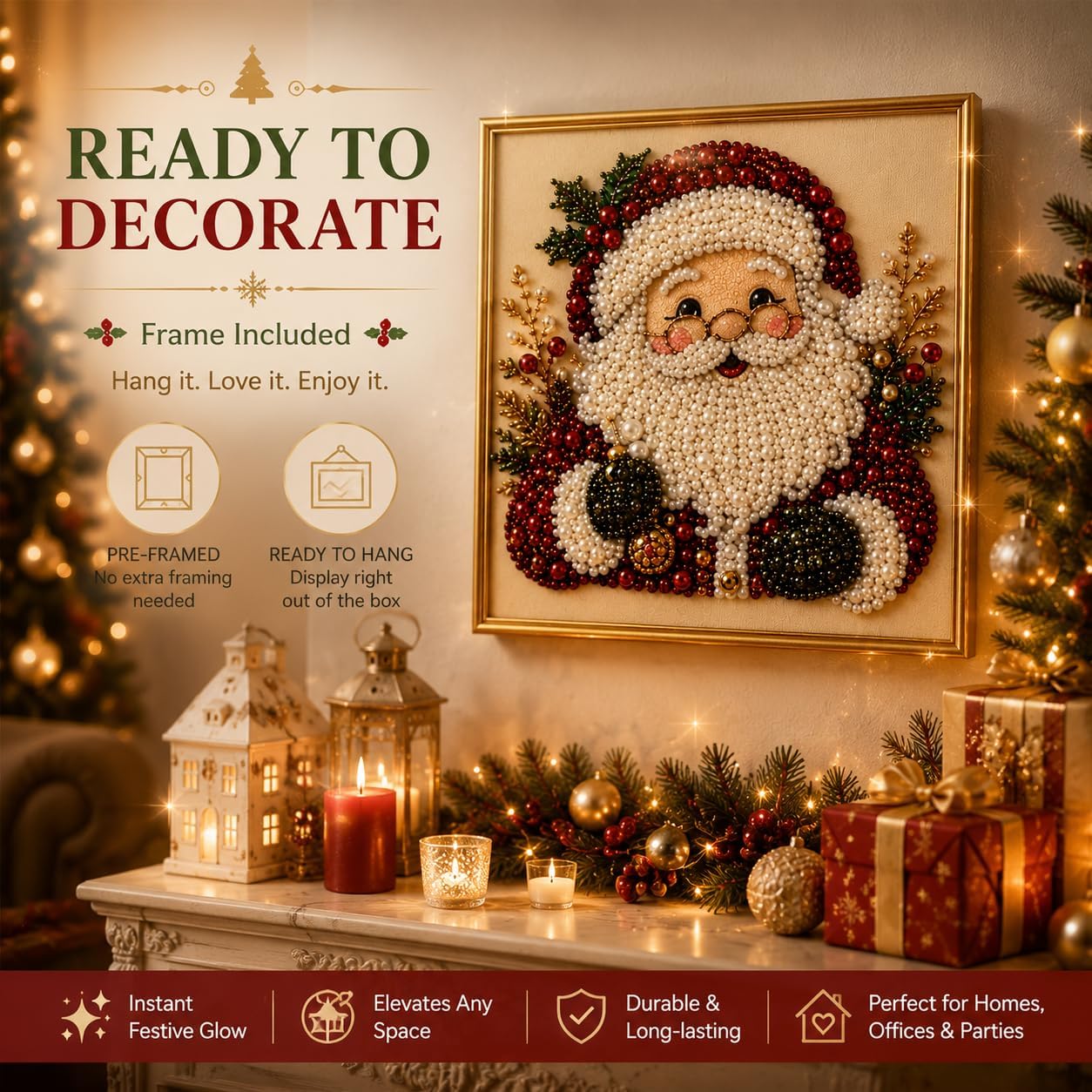 DIY Christmas Pearl Diamond Pa - огляд і ціна Art Craft Adult
