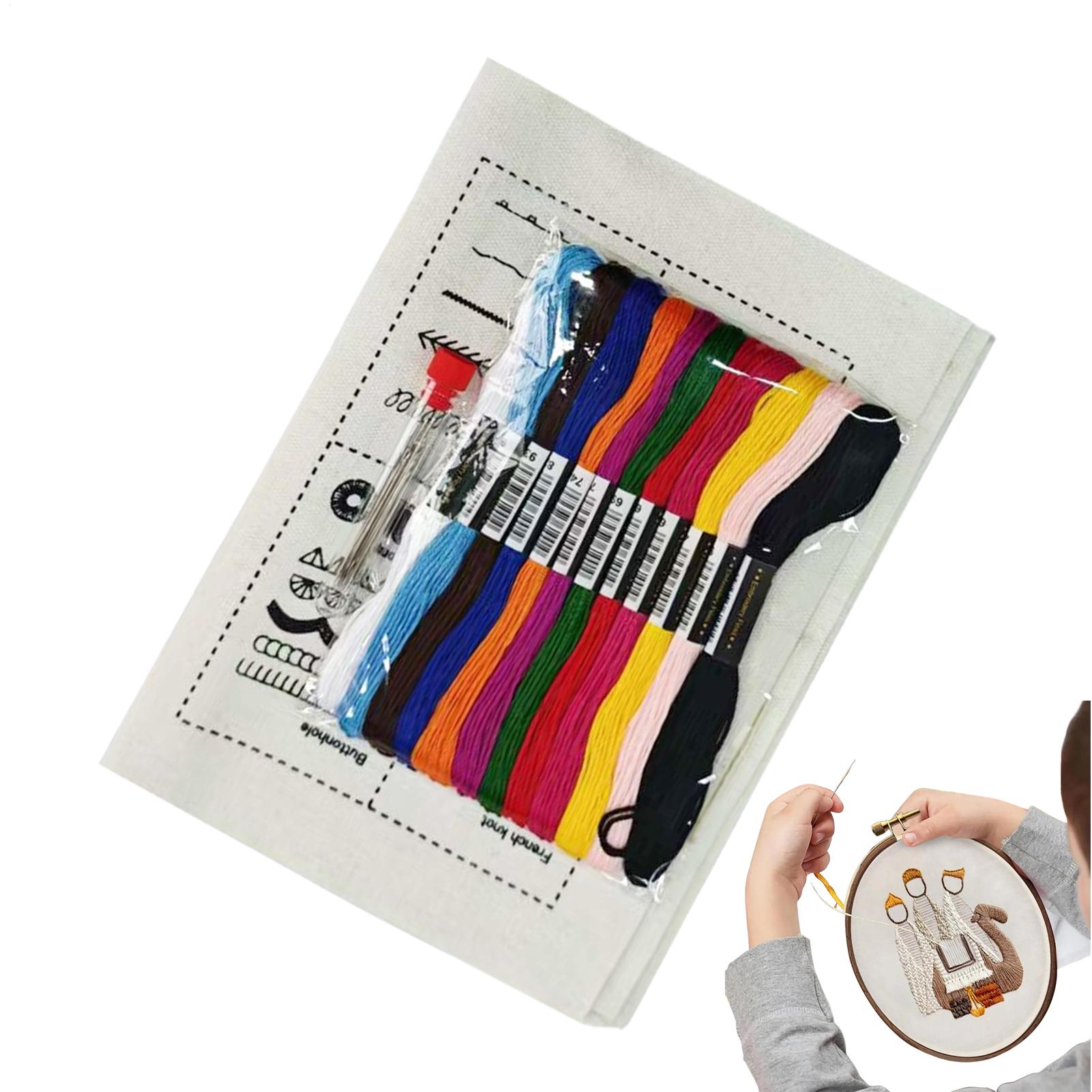 DIY Embroidery Needle Thread B - огляд і ціна Art Craft Book