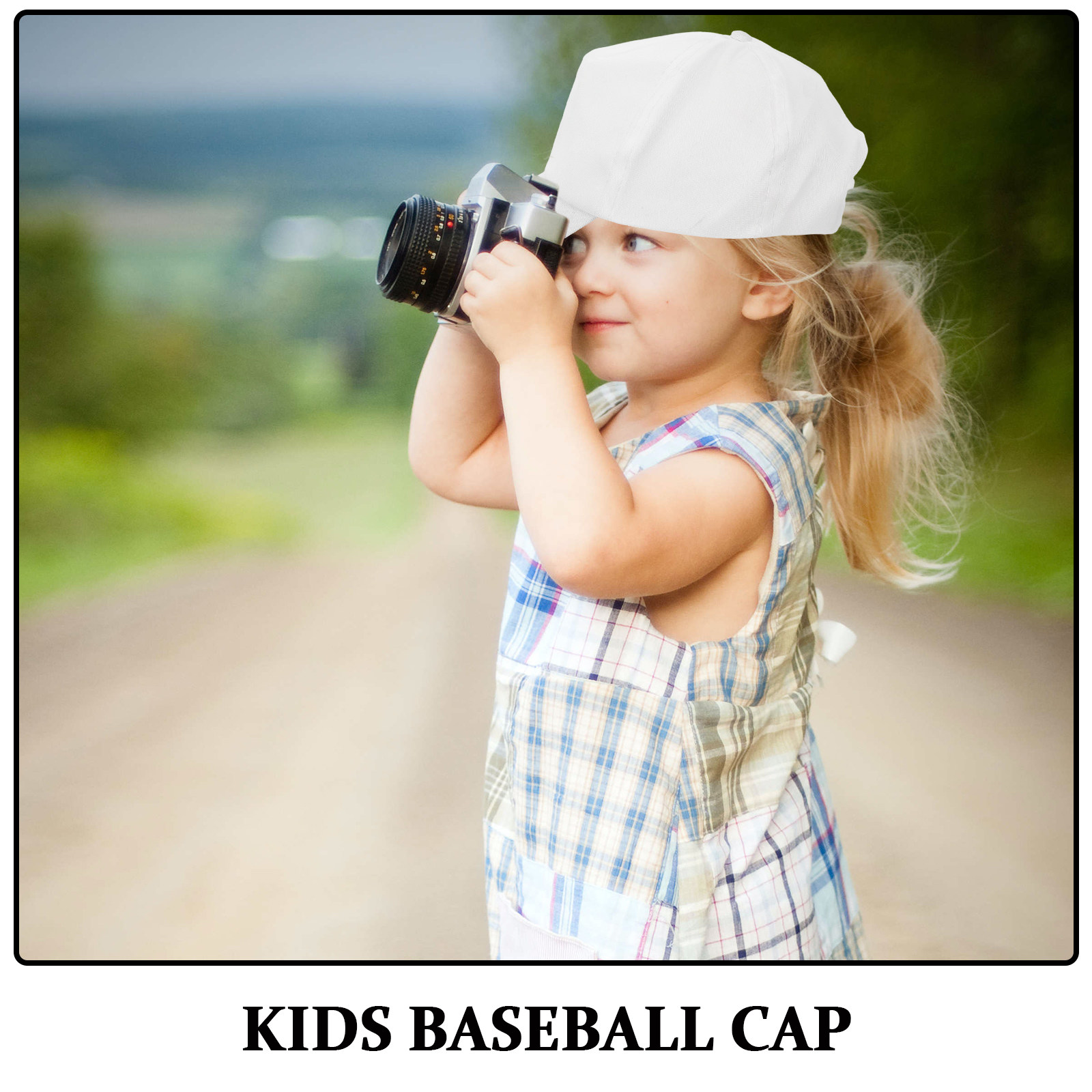 1Set Kids Baseball Cap Plain W - огляд і ціна Art Craft Birthday Party