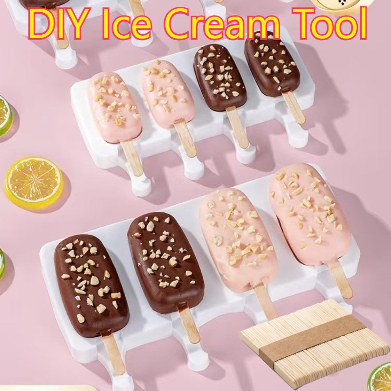 50/100pcs Ice Cream Popsicle S - огляд і ціна Art Craft With Ice Cream Stick