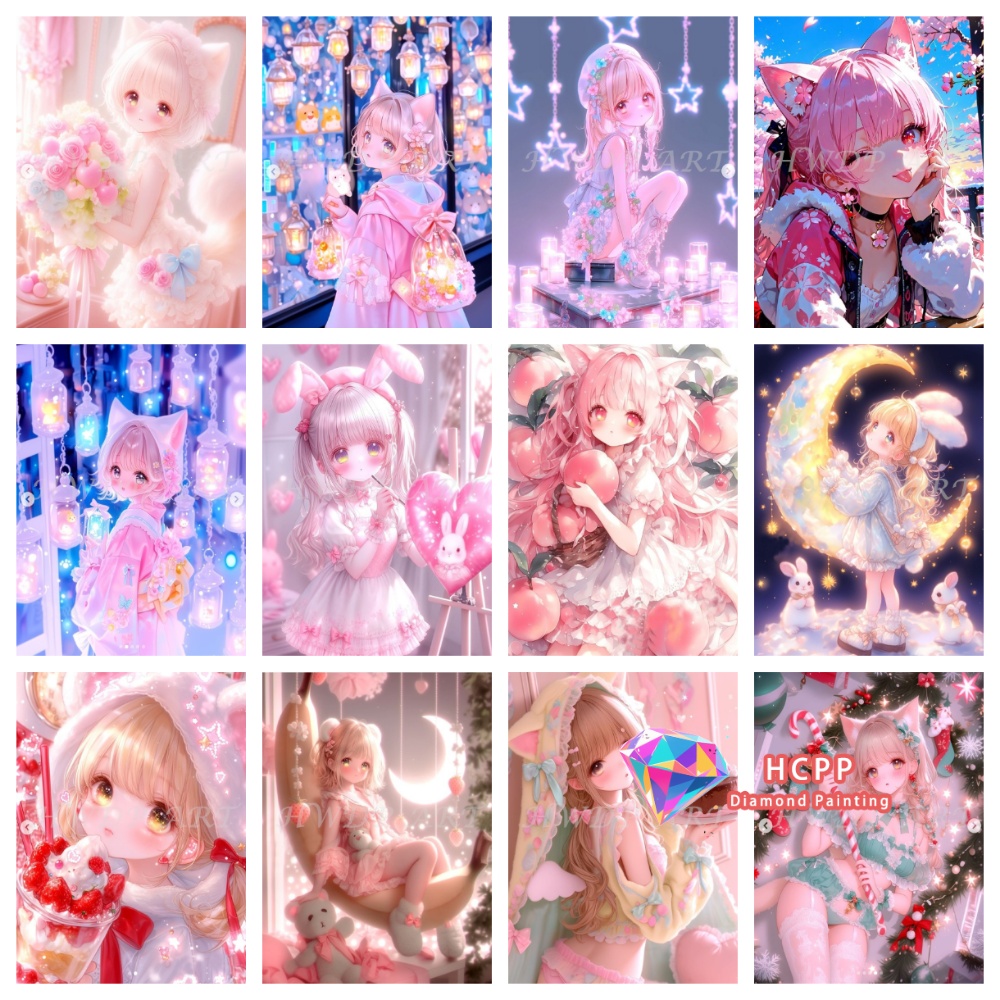 Cartoon Girl Fairy Diamond Pai - огляд і ціна Art Craft Japan