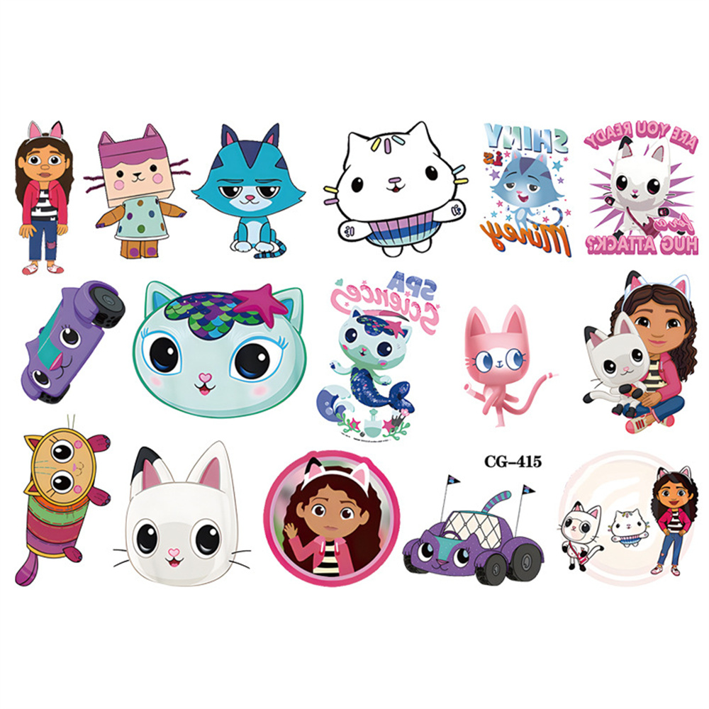 Gabby Dollhouse Child Tattoo S - огляд і ціна Art Craft Movement