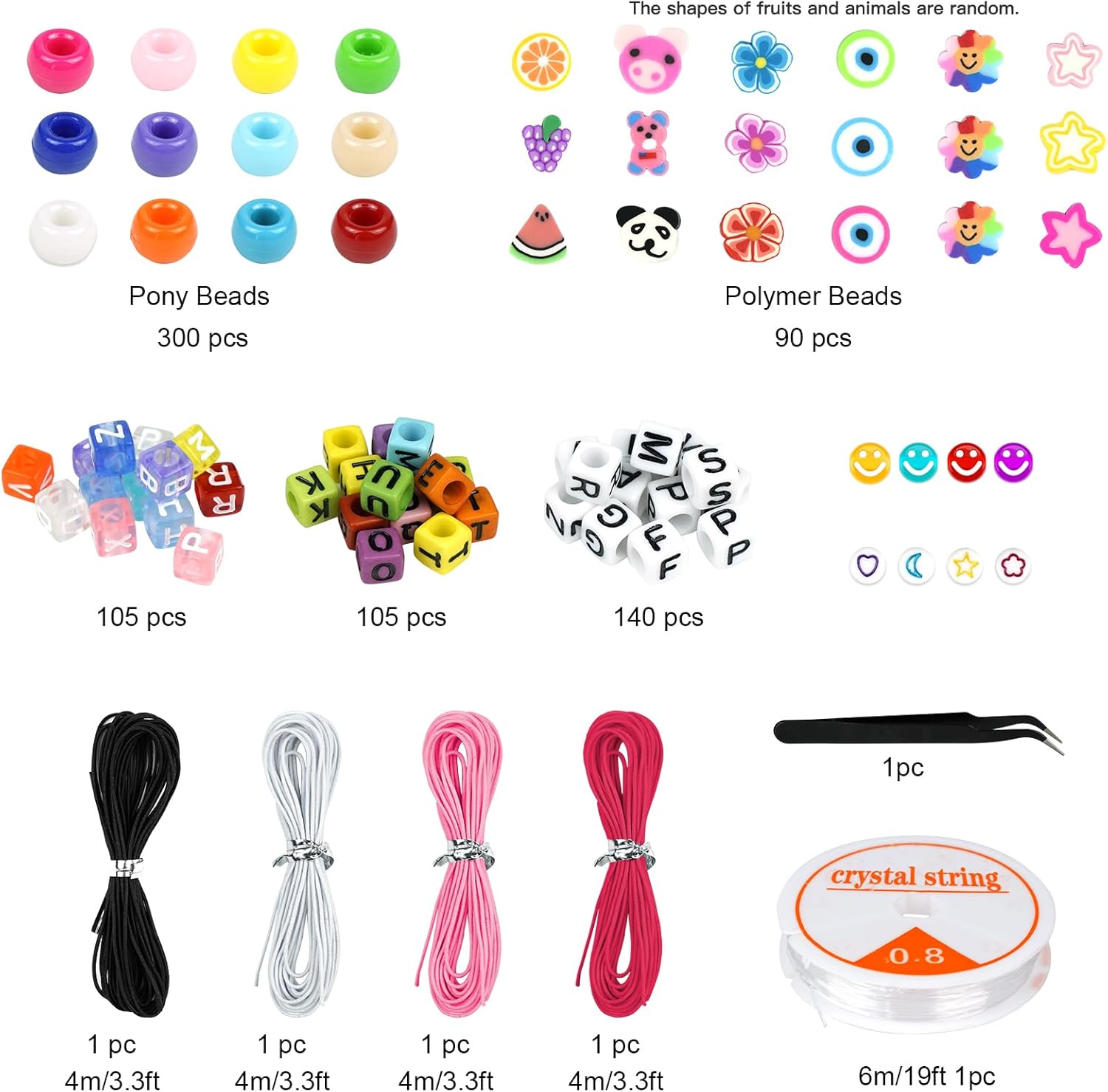 Dowsabel Bracelet Making Kit,  - огляд і ціна Polymer Clay Set