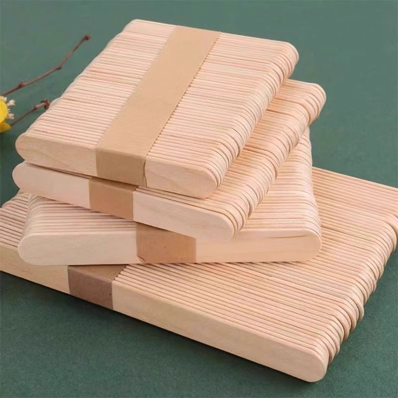 Popsicle Sticks,  Natural Wood - огляд і ціна Art Craft With Ice Cream Stick