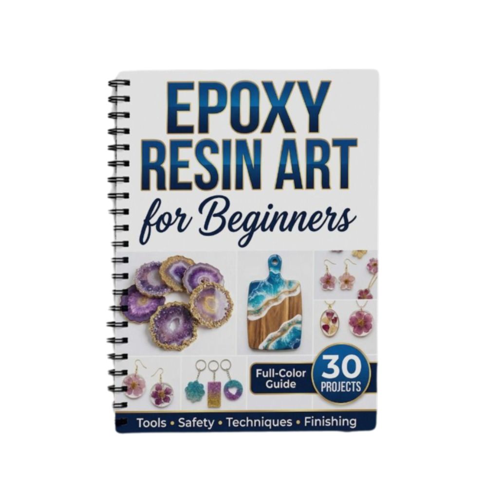 Step-by-Step Epoxy Resin Art H - огляд і ціна Art Craft Book