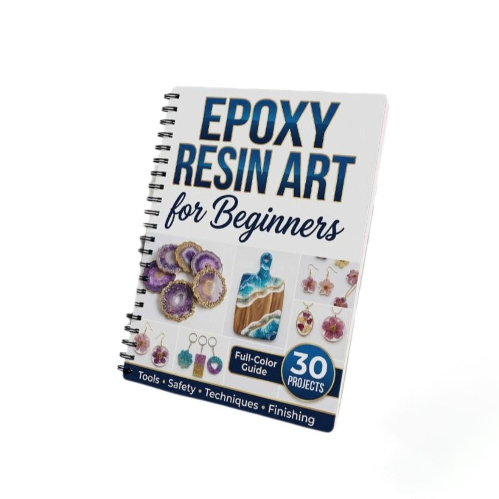 Step-by-Step Epoxy Resin Art H - огляд і ціна Art Craft Book