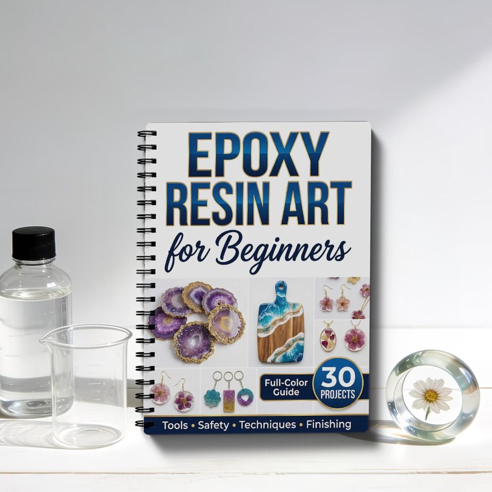 Step-by-Step Epoxy Resin Art H - огляд і ціна Art Craft Book