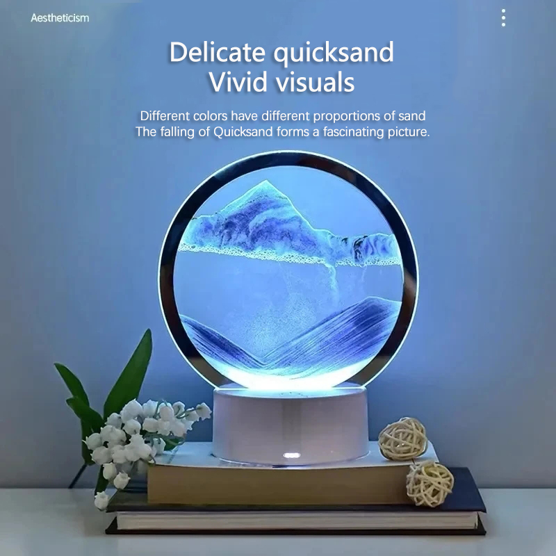 LED 16 Colors 3D Sandscape Lam - огляд і ціна Art Craft Movement