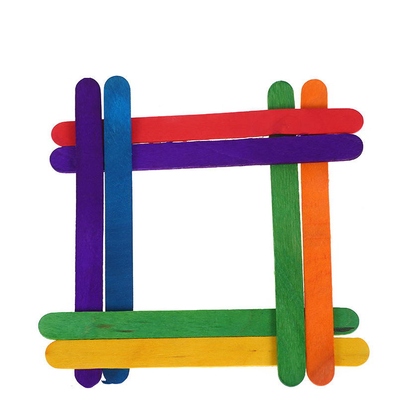 50Pcs DIY Wooden Stick Popsicl - огляд і ціна Art Craft With Ice Cream Stick