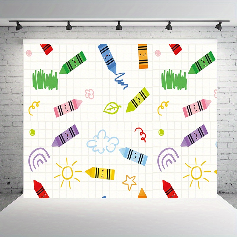1Crayon Art Background Cloth - - огляд і ціна Art Craft Movement