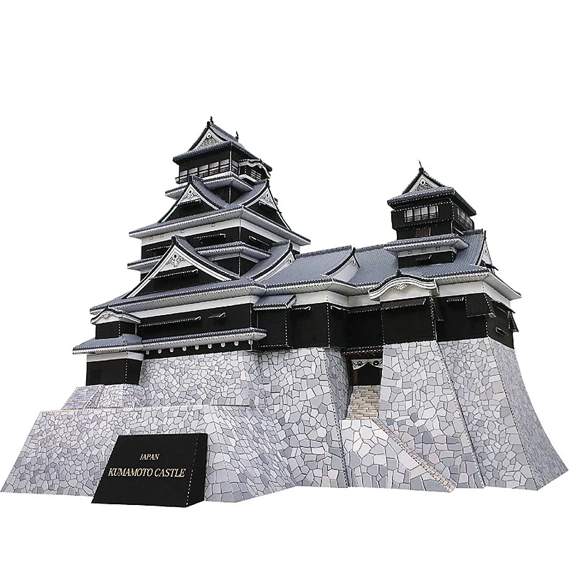 Japan Kumamoto Castle Mini 3D  - огляд і ціна Art Craft Japan
