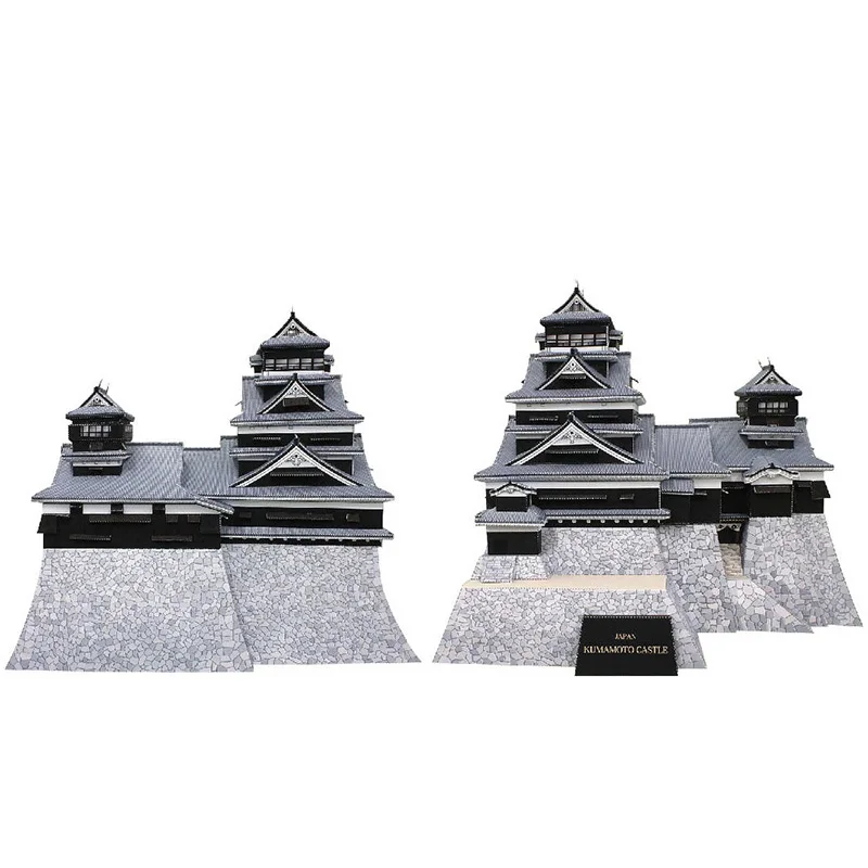 Japan Kumamoto Castle Mini 3D  - огляд і ціна Art Craft Japan