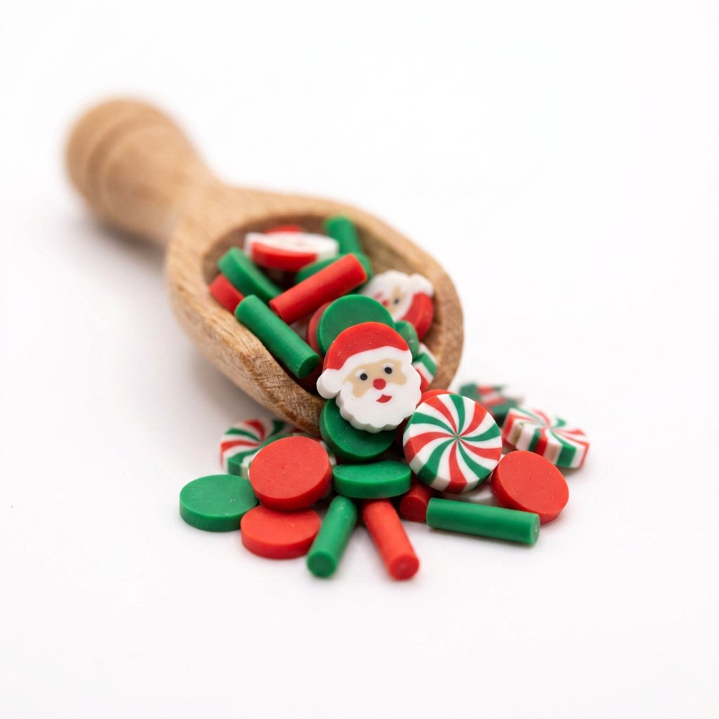 250pcs Christmas Polymer Clay  - огляд і ціна Art Craft Birthday Party