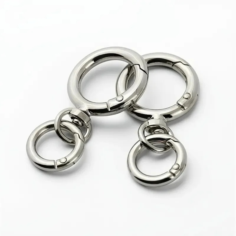 2Sets Round Spring Snap Carabi - огляд і ціна Art Craft Gifts