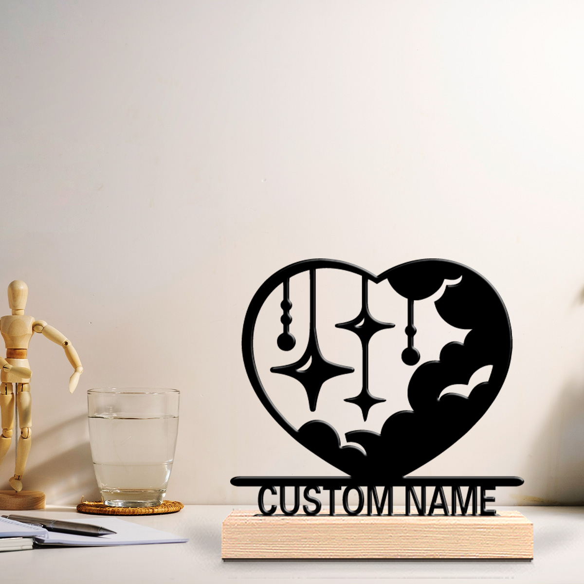 1pc Fashion love cloud Customi - огляд і ціна Art Craft Gifts