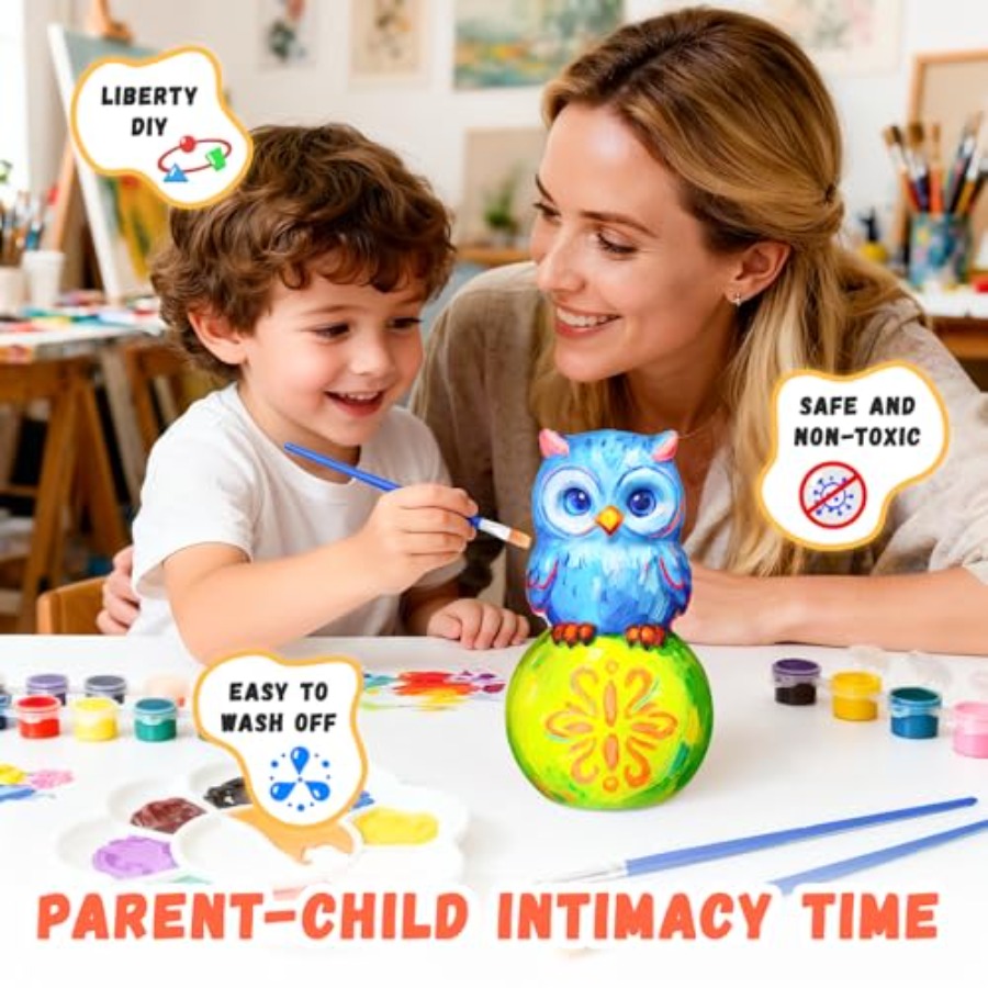 Paint Your Own Lamp Kit, Arts  - огляд і ціна Art Craft Night