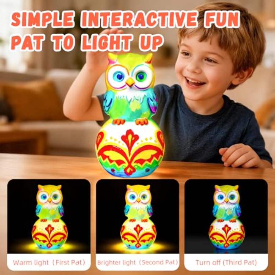 Paint Your Own Lamp Kit, Arts  - огляд і ціна Art Craft Night