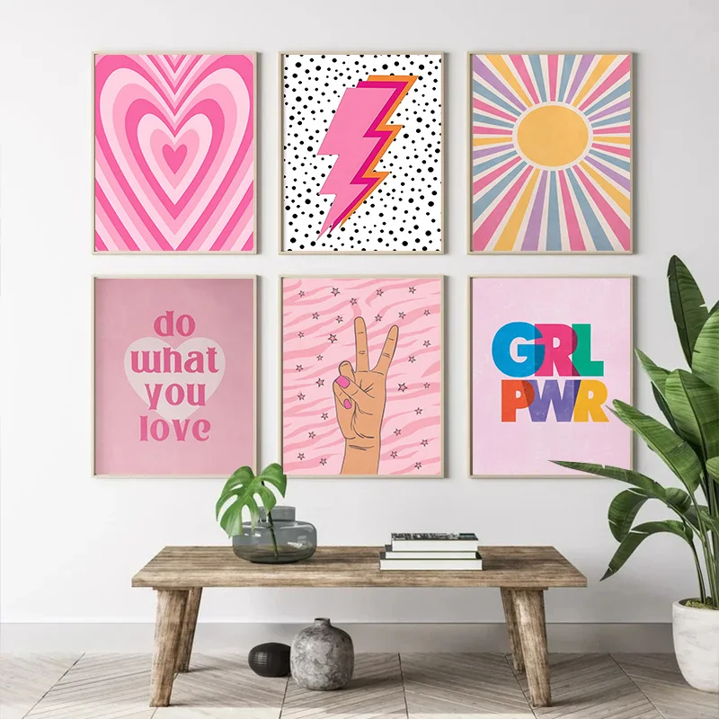 Abstract Pink Lightning Gradie - огляд і ціна Art Craft Love