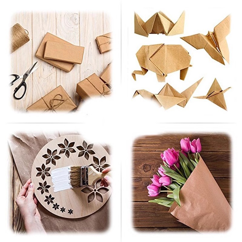 Brown Kraft Paper Ideal For Gi - огляд і ціна Art Craft Movement