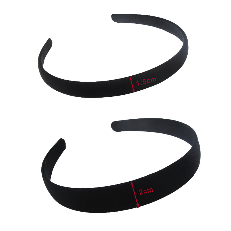 4pcs Black simple wide hair ba - огляд і ціна Art And Craft Hair