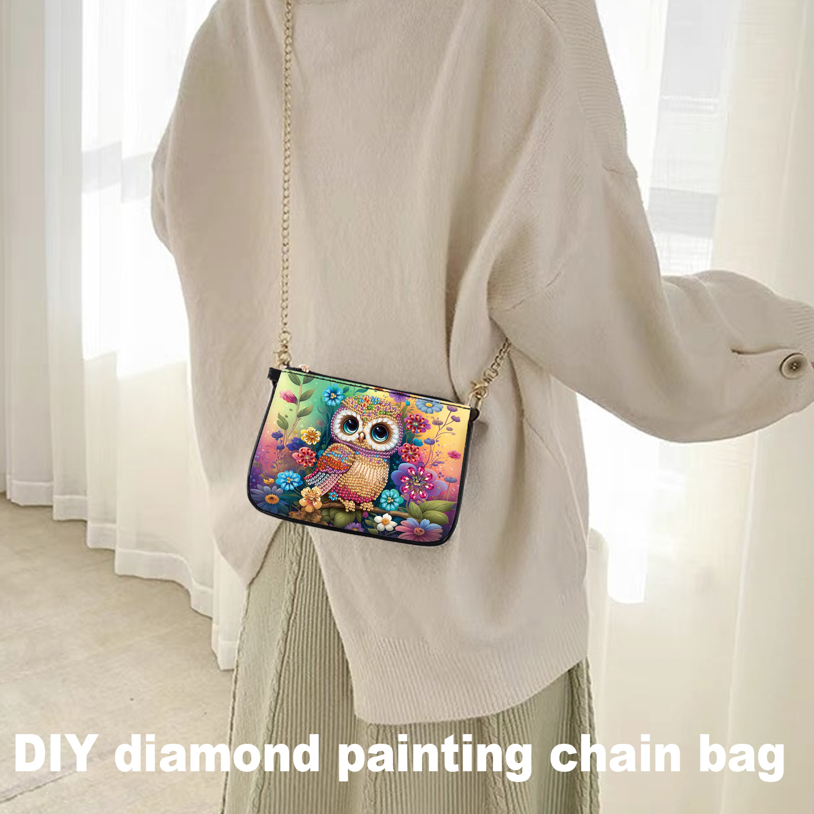 Colorful Owl Diamond Art Paint - огляд і ціна Art Craft Adult