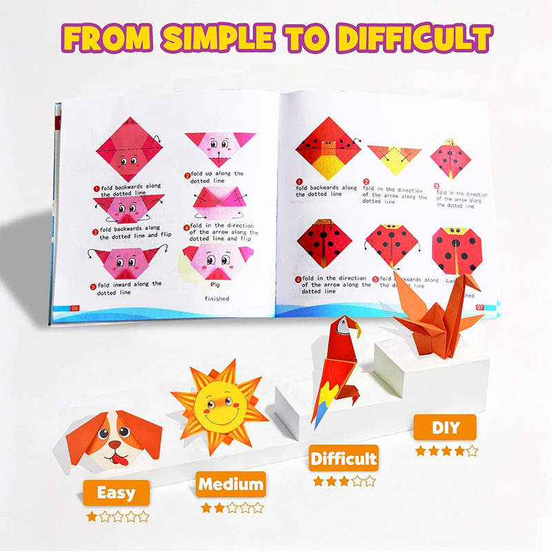 Origami Paper Craft Kits Guidi - огляд і ціна Art Craft Book