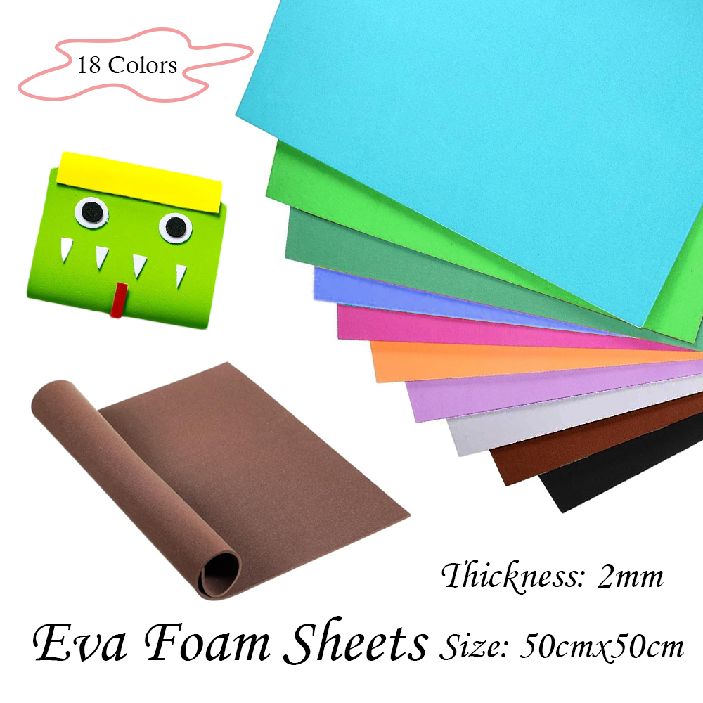 18 Colors 2mm Thick Colorful   - огляд і ціна Art Craft Birthday Party