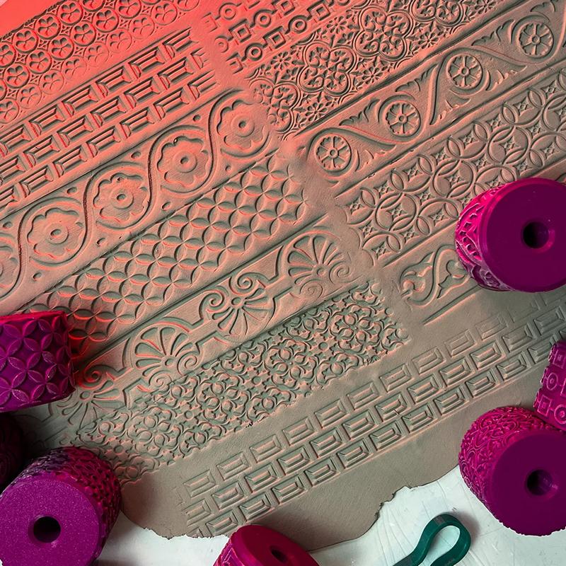 Ceramic Texture Wheel for Clay - огляд і ціна Art Craft Workshop
