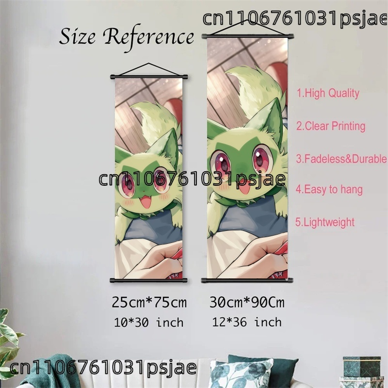 Sprigatito Scroll Art, Well -  - огляд і ціна Art Craft Japan