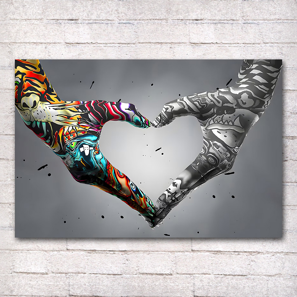Graffiti Hand Love Canvas Pain - огляд і ціна Art Craft Love