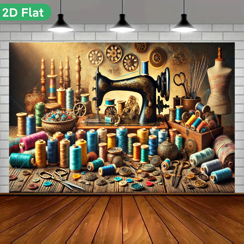 Vintage Retro Sewing Atelier W - огляд і ціна Art Craft Workshop