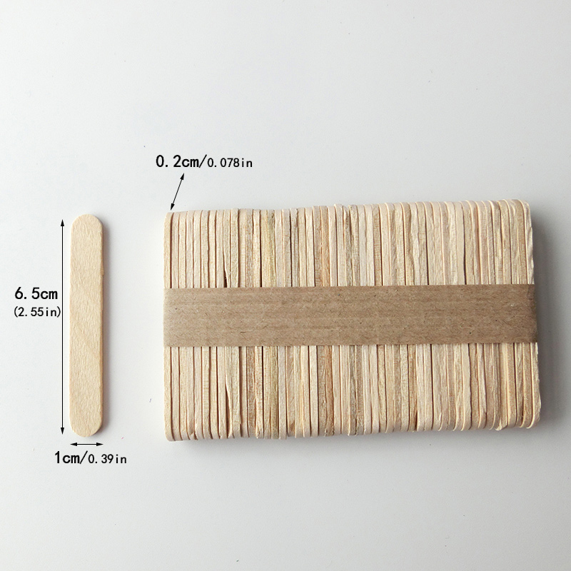 Ice Cream Sticks 50 Pcs Natura - огляд і ціна Art Craft With Ice Cream Stick