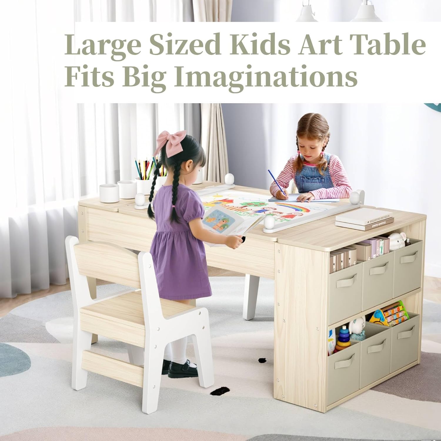 3 in 1 Kids Art Table and Chai - огляд і ціна School Of Art X Craft
