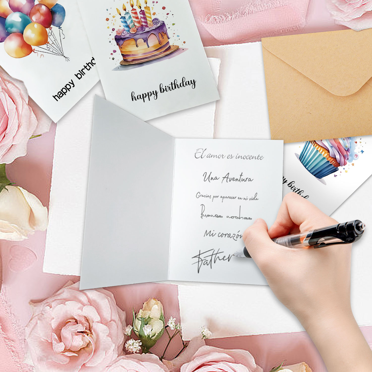 Handmade Watercolor Birthday C - огляд і ціна Art Craft Movement