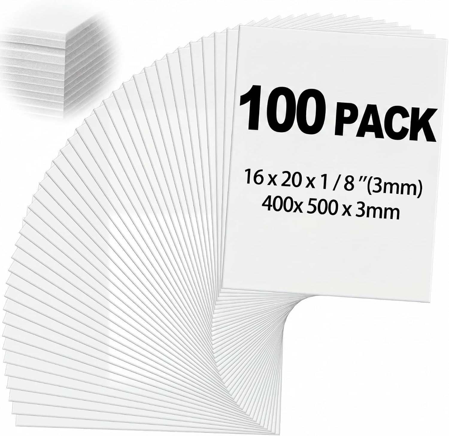 100 Pack 16 x 20 Inch Foam Boa - огляд і ціна School Of Art X Craft