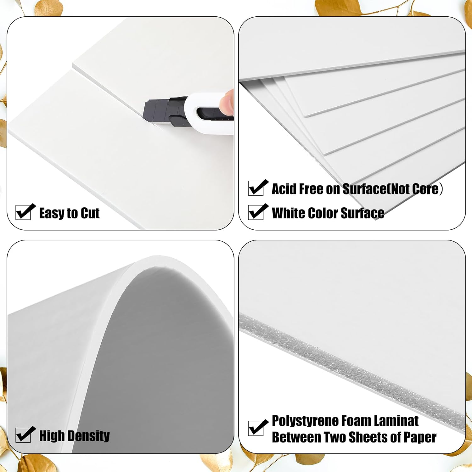 100 Pack 16 x 20 Inch Foam Boa - огляд і ціна School Of Art X Craft