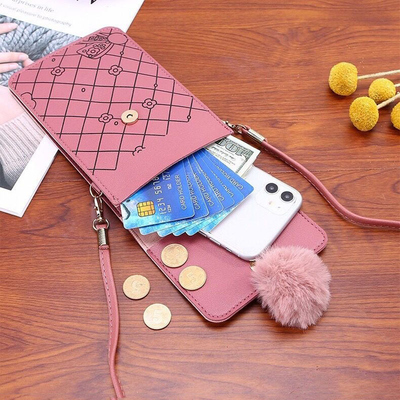 Cute Cartoon Pattern Touch-Scr - огляд і ціна Art Craft Bag
